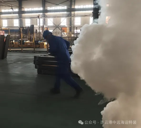 真烟实火练硬功，特装公司拧紧安全“保险阀”